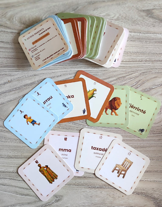 Jeu de cartes bilingue soninké - français